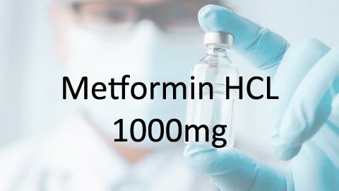 Metformin HCL 1000mg