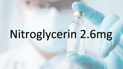 Nitroglycerin 2.6mg 