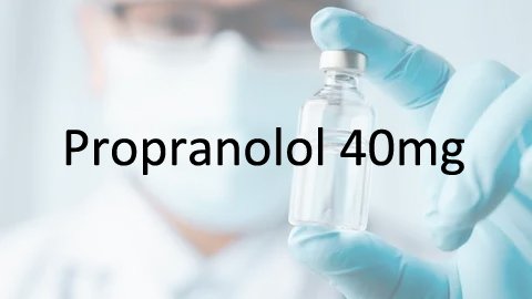 Propranolol 40mg 